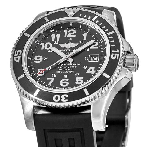 breitling stainless steel superocean ii 44mm|breitling superocean automatic 44 watch.